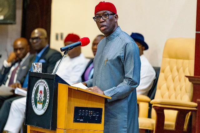 New Face For Niger Delta Economy: Okowa Advocates Skill Acquisition At DOPF Lecture