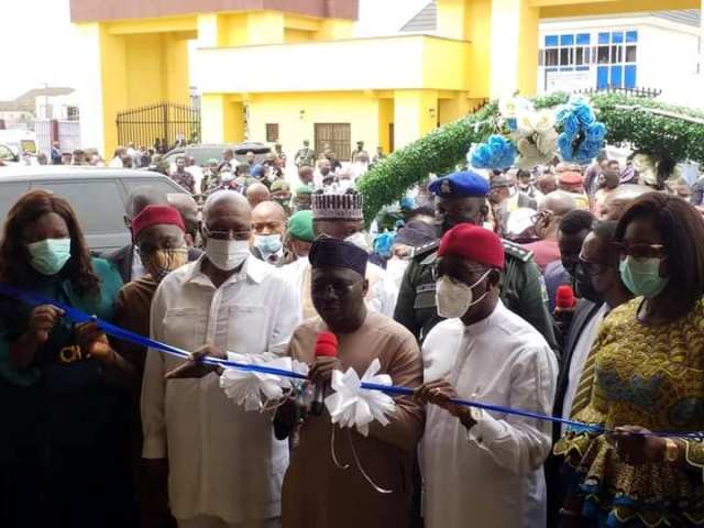 Fintiri Inaugurates Asaba Specialist Hospital … As Okowa Calls for full Operationalisation of National Health Act