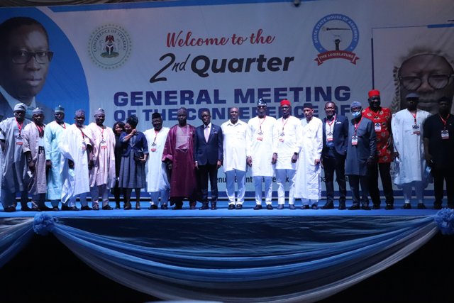 Okowa Declares Open Conference Of Speakers 2nd Quarter Meeting In Asaba … Says Separation of powers imperative for good governance