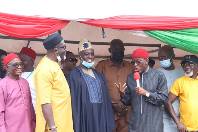 Okowa Attends Reception In Honour of Delta PDP Scribe  …Receives Great Number Of APC defectors Into PDP