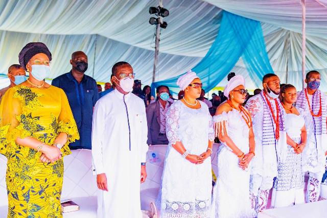 Late Acting Governor of Delta State Sam Obi Laid To Rest …Okowa, Wife, Otuaro, Other State Officials Attends Funeral