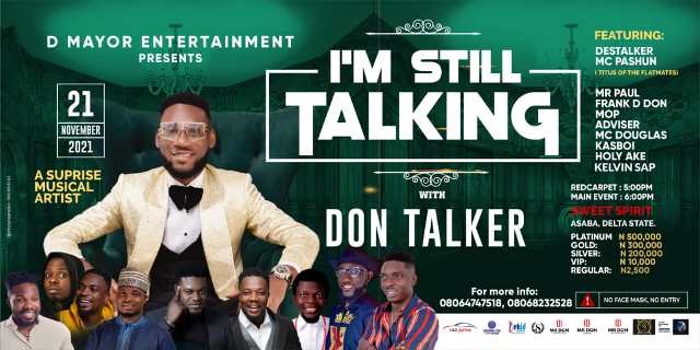 Don Talker Ready To Talk More With Star Comedians On Sunday