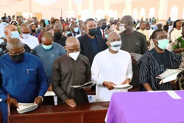 Okowa, Ibori, Oborevwori, Elumelu, Others Bid Late Mama Hannah Macaulay Farewell