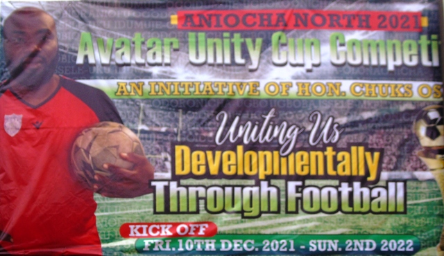 Christmas: Avatar Foundation Ready For Aniocha North 2021 Avatar Unity Cup