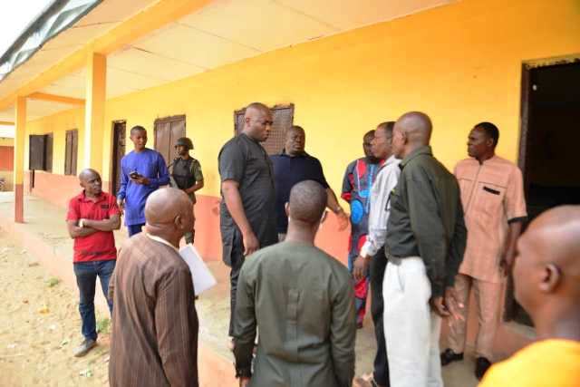 Ochor Inspects Projects In His Ukwuani Constituency … Calls On Constituents to Protect Government Facilities