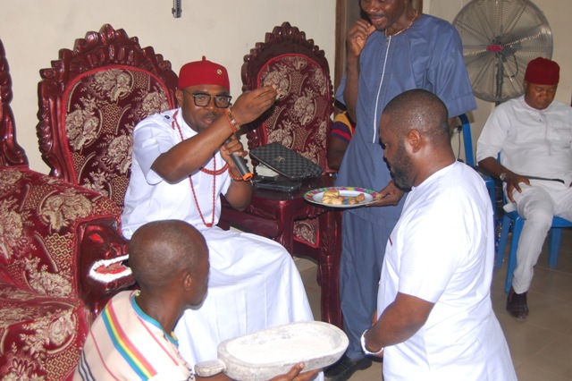 Aniocha North State Constituency 2023: Obomkpa Monarch, Obi-in-Council Prays For Odinigwe