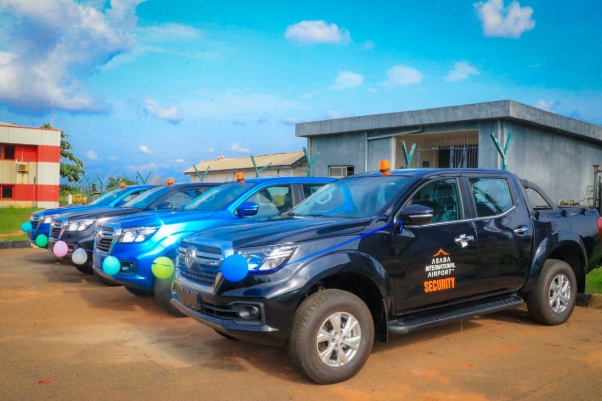 Asaba International Airport Gets Four Security Patrol Vehicles