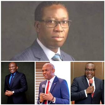 Aniocha North PDP Chairman, Ochei Celebrates Okowa, Reps Minority Leader Elumelu, Tony Elumelu, Gabriel Ogbechie Over National Honours Award