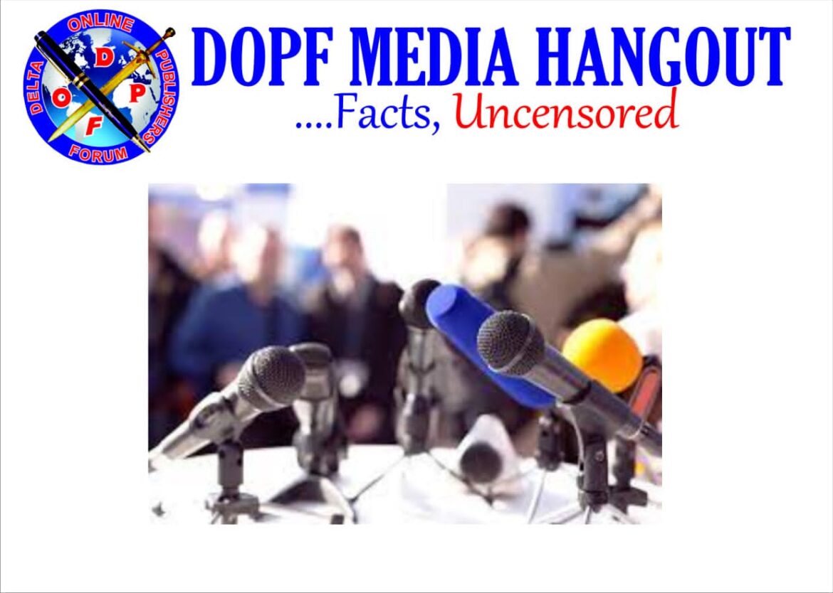 Oil Theft: Journalists Decry Evidence Destruction B Nigerian Army, As DOPF Media Hangout Debuts