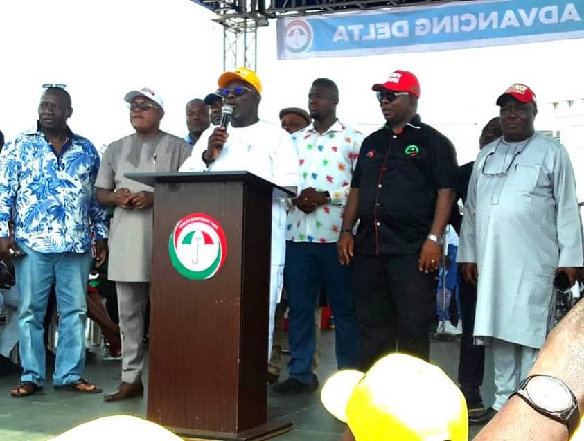 ADDRESS BY RT. HON. SHERIFF FRANCIS OROHWEDOR OBOREVWORI, SPEAKER, DELTA STATE HOUSE OF ASSEMBLY, AND PDP GOVERNORSHIP CANDIDATE, AT THE INAUGURATION OF THE DELTA STATE PDP CAMPAIGN MANAGEMENT COMMITTEE, ON THURSDAY, NOVEMBER 03, 2022, AT THE CAMAPIGN OFFICE, GOVERNMENT HOUSE ROAD, ASABA.