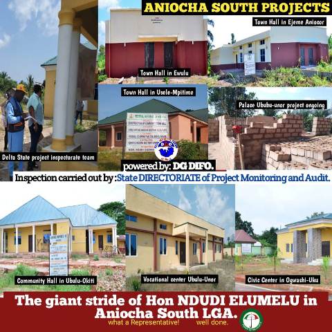 THE GIANT STRIDES OF RT. HON. NDUDI GODWIN ELUMELU IN ANIOCHA/OSHIMILI FEDERAL CONSTITUENCY (ANIOCHA SOUTH)  PART 2  By Engr. Emmanuel Mormah Chuks