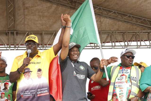 Reps Minority Leader Elumelu Appreciates Aniocha/Oshimili People For Their Show of Love For The PDP, As Party Concludes LGA Campaign In His Federal Constituency