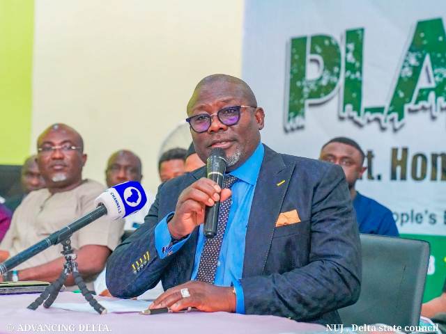 2023: Oborevwori Appears On NUJ Platform … Pledges Inclusive, Meaningful Development for Deltans