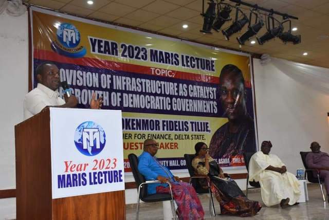 Maris Lecture: Tilije Decries Nigeria’s Poverty Situation, Power Concentration In President, Ogbechie Says Delta State Epitome of Infrastructure Growth, Discussants Applaud Okowa’s Marvelous Work In Delta