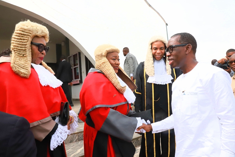 Okowa Lauds Judiciary For Contributions To Development,  As Justice Patience Elumeze Retires