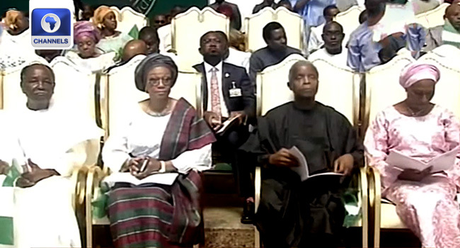 Osinbajo, Gowon, Tinubu’s Wife, Others Attend Inauguration Church Service