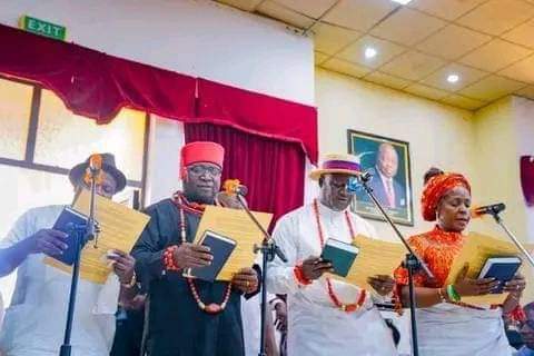 Okowa Inaugurates DESOPADEC Board, Charges Them Not To Impose Projects on communities