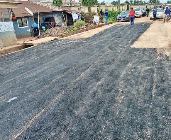 Aniocha North Council Chairman, Okwechime Inspects Repair Works On Roads, Begins Construction of Market Stores, Sinking of Boreholes… Says His Administration will Continue To Make The People Feel Local Government Impact.