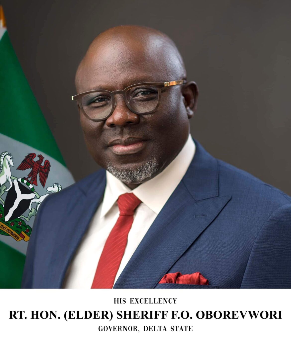 Oborevwori Unveils Official Portrait