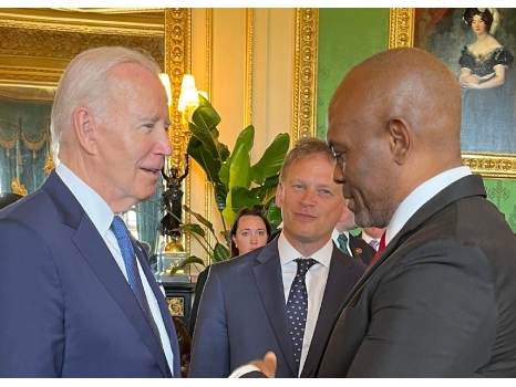 UBA Chairman, Tony Elumelu Meets With Biden, King Charles At Climate Forum