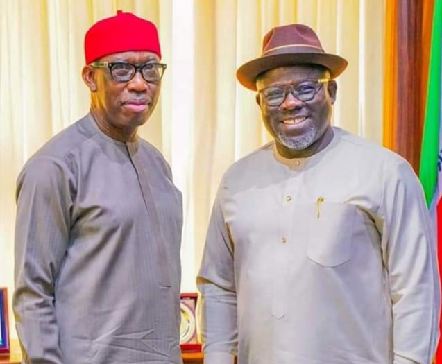 Oborevwori Salutes Predecessor, Ifeanyi Okowa at 64