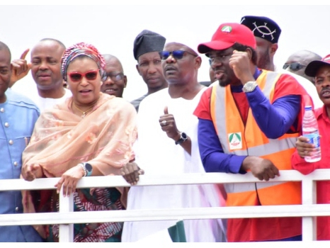 Labour Protest: Protesters Pull Down NASS Gate, As Senate Engages NLC, TUC