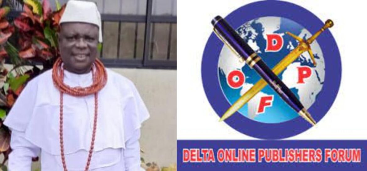 Delta Online Publishers Forum (DOPF) Announce Dr. Chief Samuel J. Eshenake As Chairman For 2023 Lecture Series