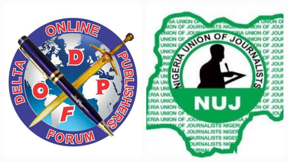 NUJ DELTA STATE: Delta Online Publishers Forum Congratulates New Exco