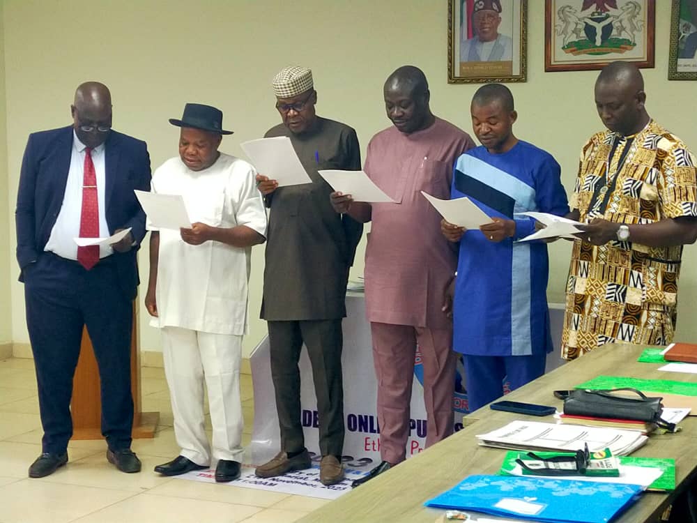 Delta Online Publishers Forum Inducts 7 New Members Into The Forum, Charges Them To Be Ethically Responsible 