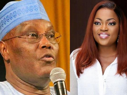 Atiku Congratulates Funke Akindele As Her Movie ‘A Tribe Called Judah’ Hits N1Billion Sales