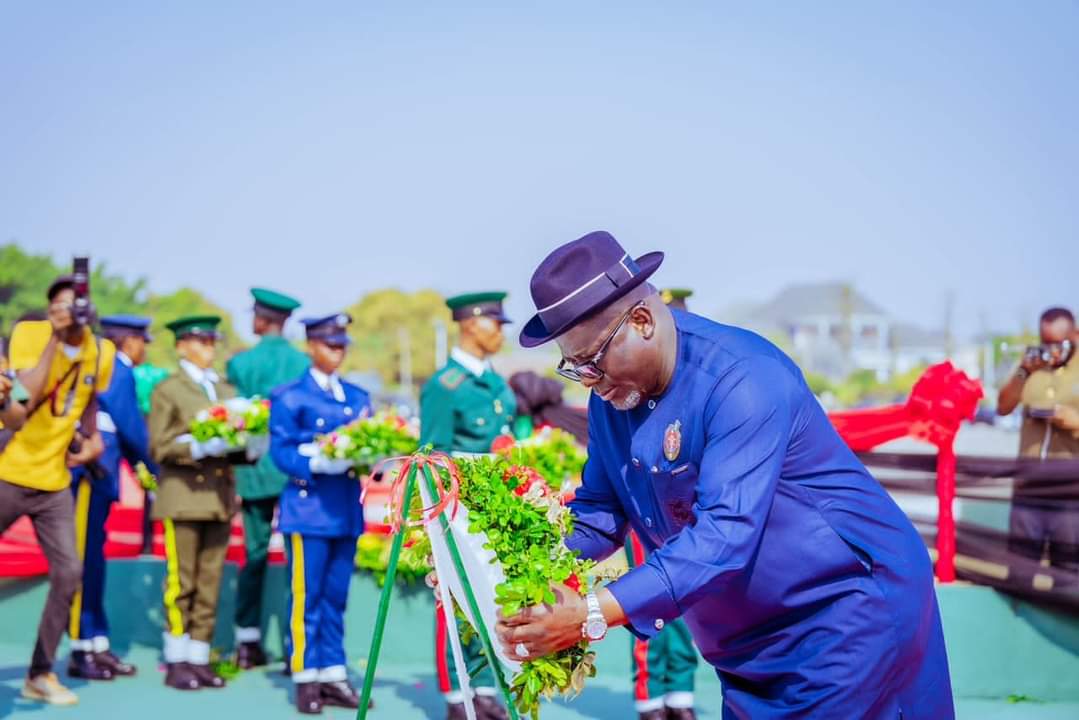 Oborevwori Led Deltans To Honour Fallen Heroes As Nigerians Mark Armed Forces Remembrance Day