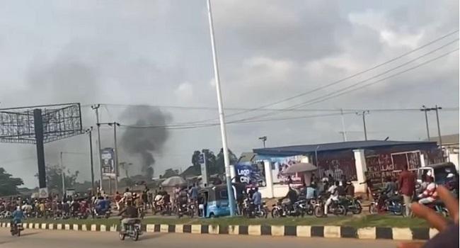 Motorcyclists In Delta State Protest Alleged Killing Of Colleagues By Task Force …Major Roads, Markets In Asaba, Okpanam Taken Over