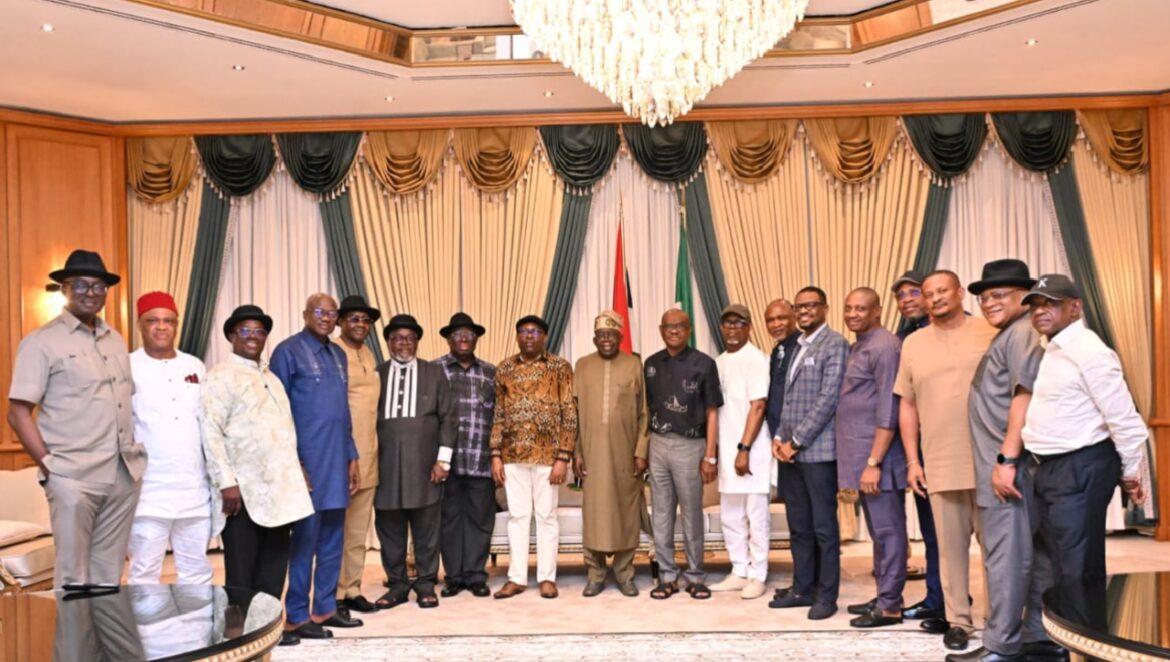 Hope In Rivers As President Tinubu Meets With Wike, Fubara, Rivers Lawmakers