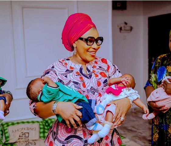 Delta Governor’s Wife Debunks Viral Video On Ugbori Quintuplets, Highlights Support
