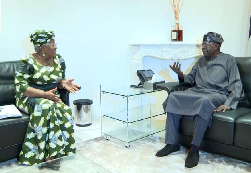 Hardship: Okonjo-Iweala Calls For Social Safety Nets After Meeting With Tinubu