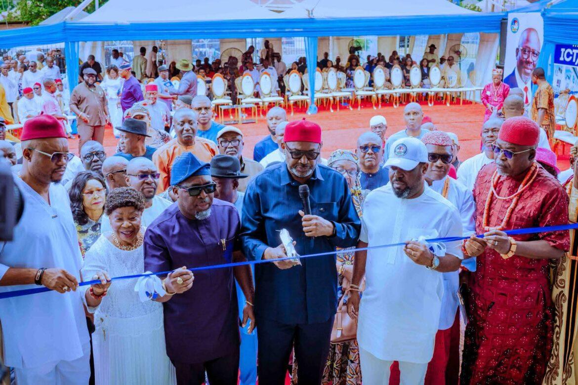 Oborevwori Inaugurates ICT/CBT Centre in Onicha-Olona, Pledges Digital Inclusion … Hon Chinye Describes Project As Game-Changer For Delta State