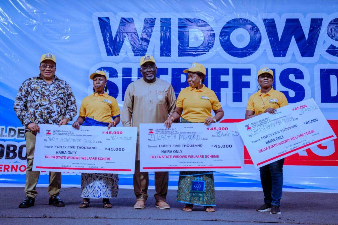 Oborevwori Flags Off Widows Welfare Scheme for 10,000 Beneficiaries in Delta   …Beneficiaries To Enjoy Free Healthcare Services