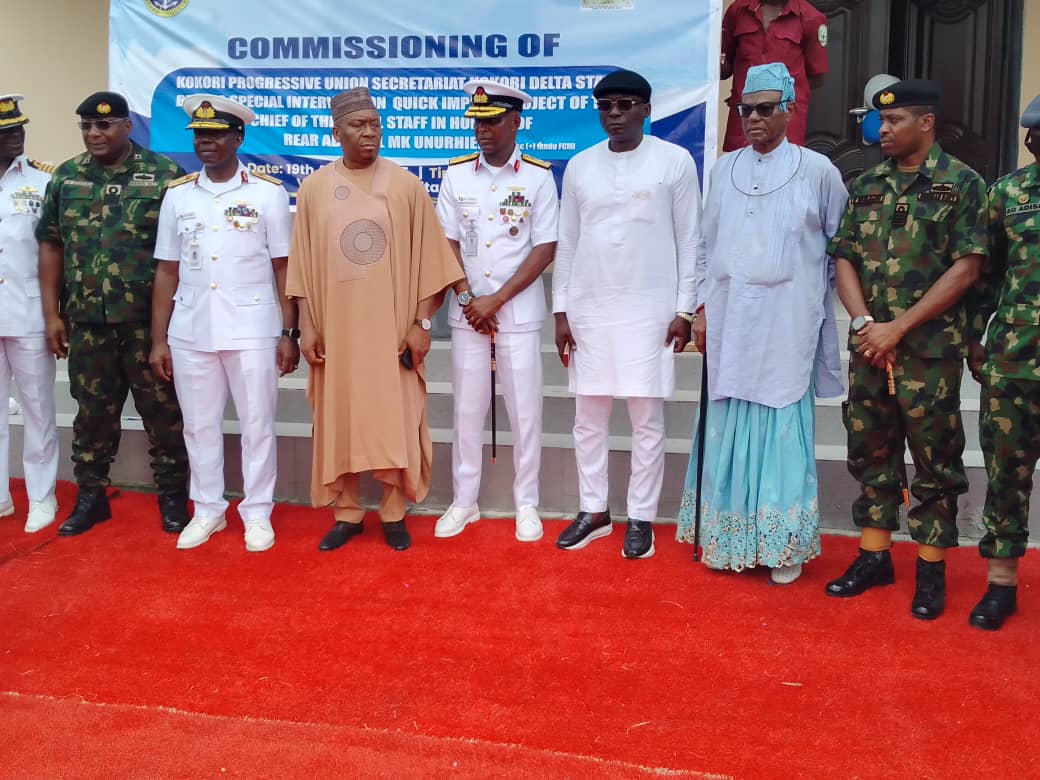 Oborevwori Reaffirms Security Partnership as Kokori Union Secretariat Is Inaugurated