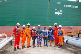 Rainoil Receives MT Princess Oge in Nigerian Waters