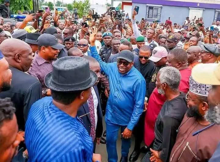 Rivers Governor, Fubara Resumes, Makes First Statement at Rivers Government House