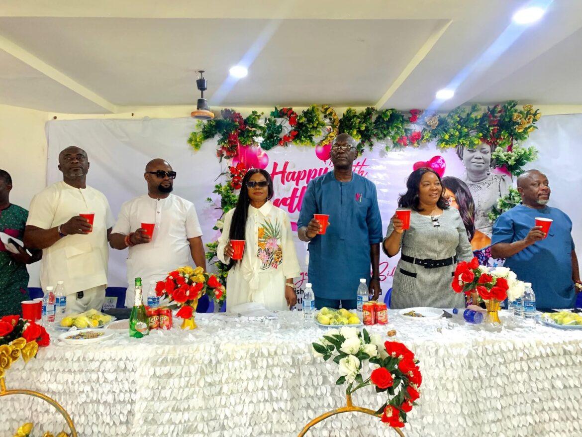 Aniocha North L.G. Celebrates, Honours Mrs. Victoria Fregene On Retirement, Birthday