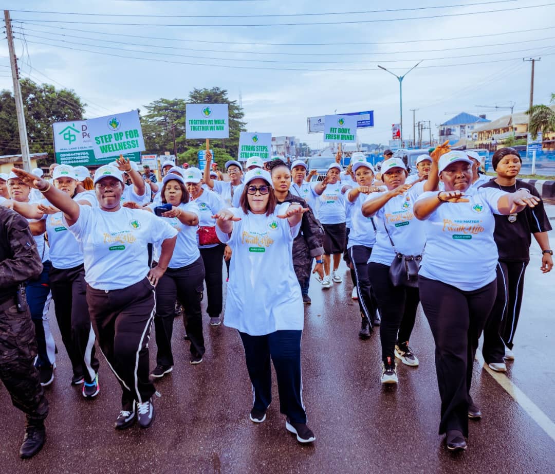 Deaconess Tobore Oborevwori Leads Women in ‘You Matter Walk for Life’ Fitness Challenge
