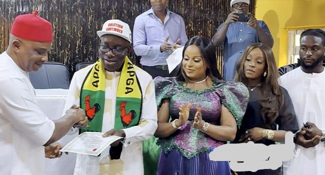 Anambra Poll: INEC Presents Certificates Of Return To Gov Soludo, Deputy