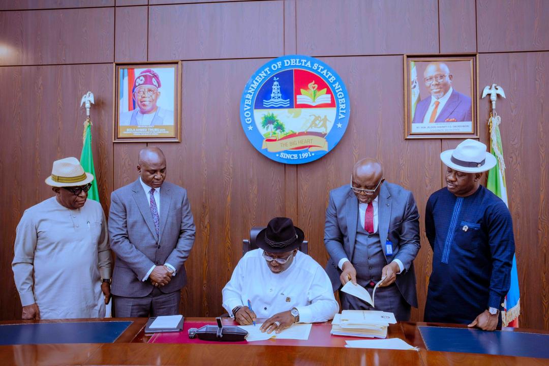 Oborevwori Signs Into Law Delta’s N1.729 Trillion 2026 Budget