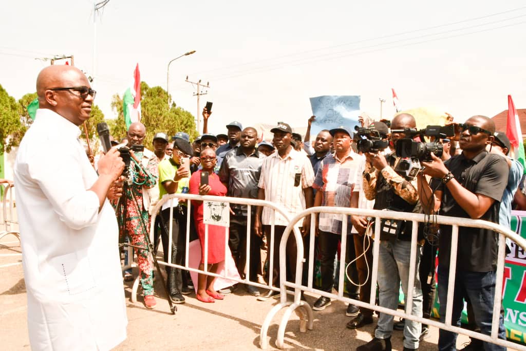 Delta Govt Assures Workers Of Safety …As NLC Stages Peaceful Nationwide Protest Against Insecurity