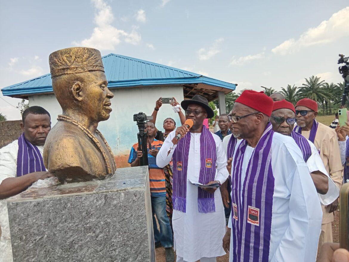 St. Pius Xth Grammar School Onicha-Ugbo Celebrates 65 Years, Unveils Statue of Pioneer Principal