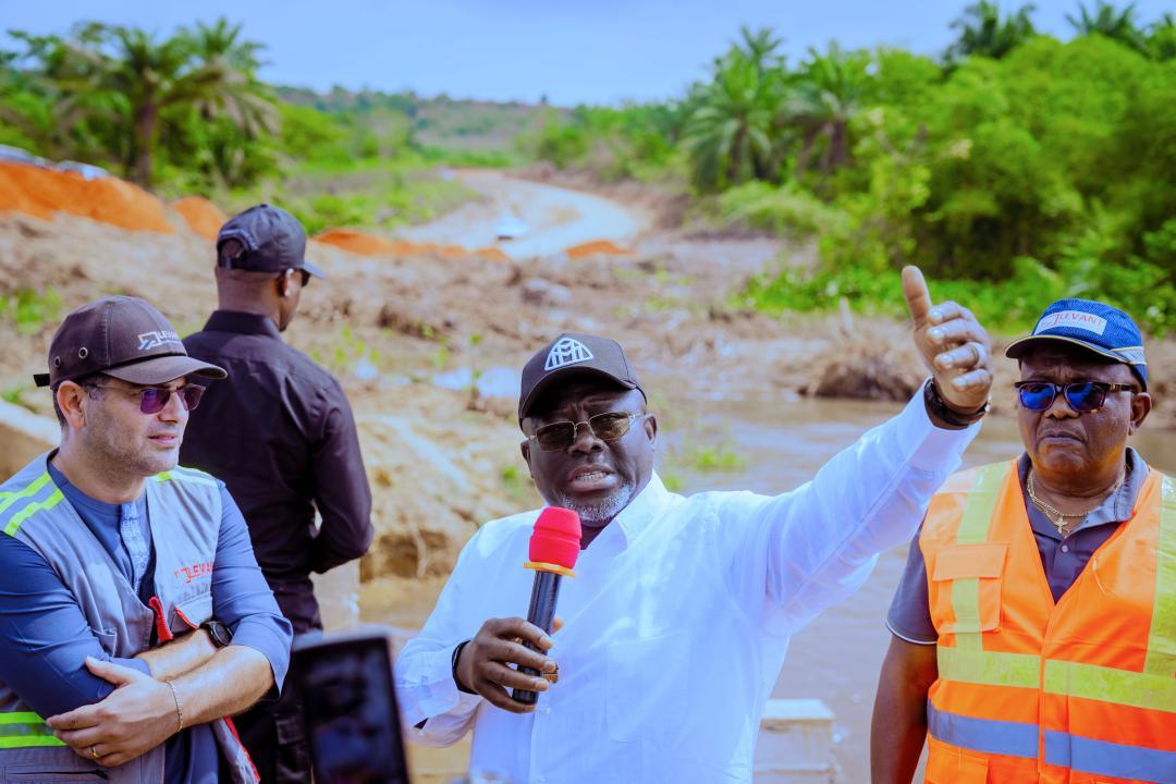 Oborevwori Inspects Ugbolu–Okpanam, Oko Road Projects, Insists On Quality, Timely Delivery