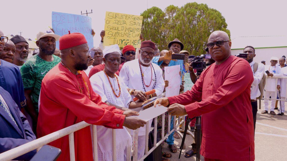 Delta Govt Urges Calm As Ibusa Protests Alleged Encroachment By Ogwashi-Uku