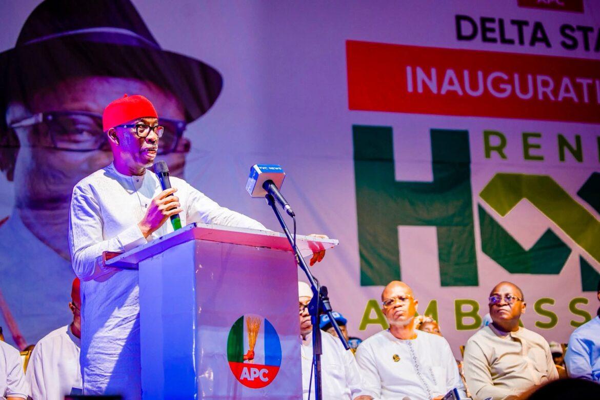 Elumelu Commends Okowa’s Mobilisation Drive, Backs Tinubu’s Re-election Bid