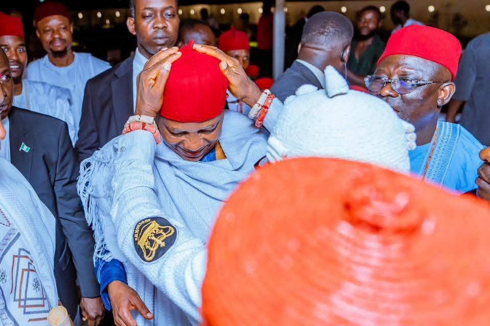 Vice President Kashim Shettima Honoured with ‘Odoziani of Aniocha North’ Chieftaincy Title in Delta State